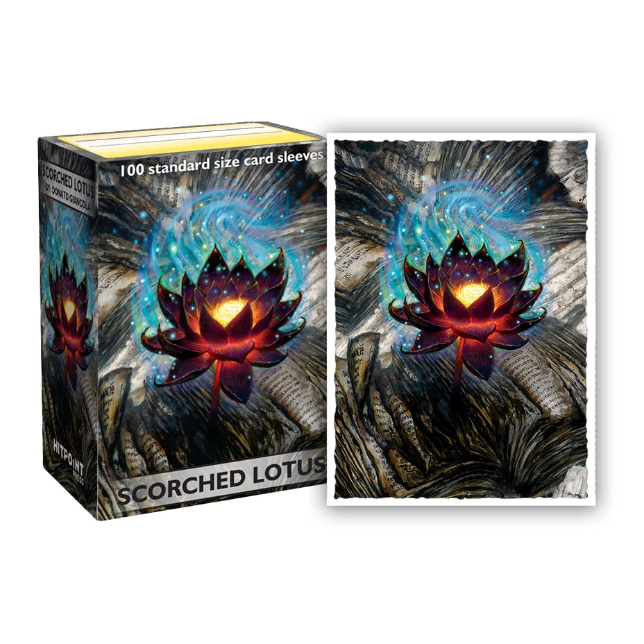 Dragon Shield Matte Sleeves - Scorched Lotus (Donato Giancola)